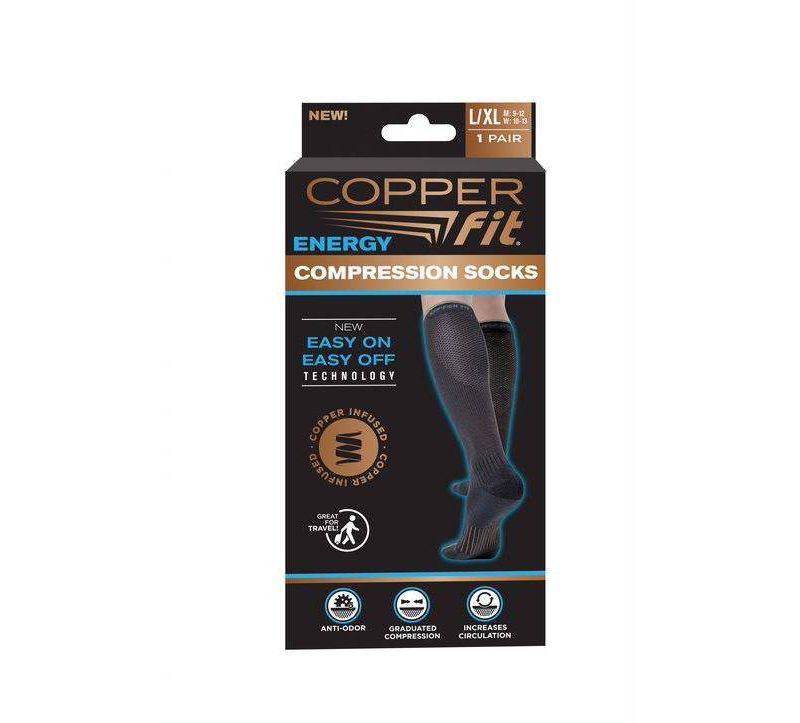 Copper Fit Compression Socks - L/XL