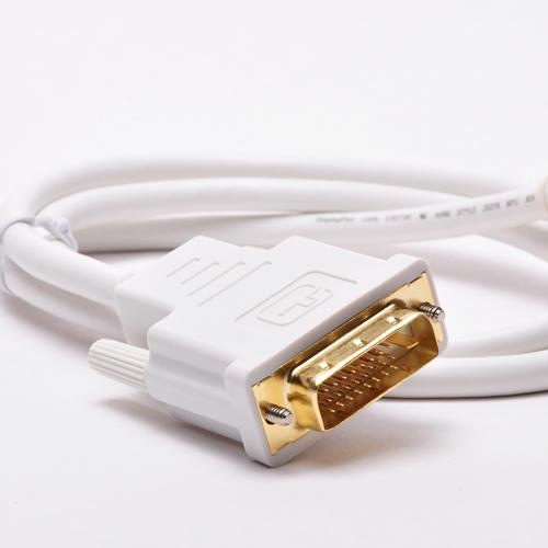 3 ft. Mini DisplayPort to DVI Adapter Cable - Mini DP to DVI Video Converter - White