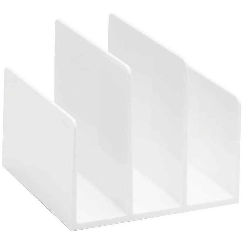 Poppin Fin File Sorter, White (102742) 