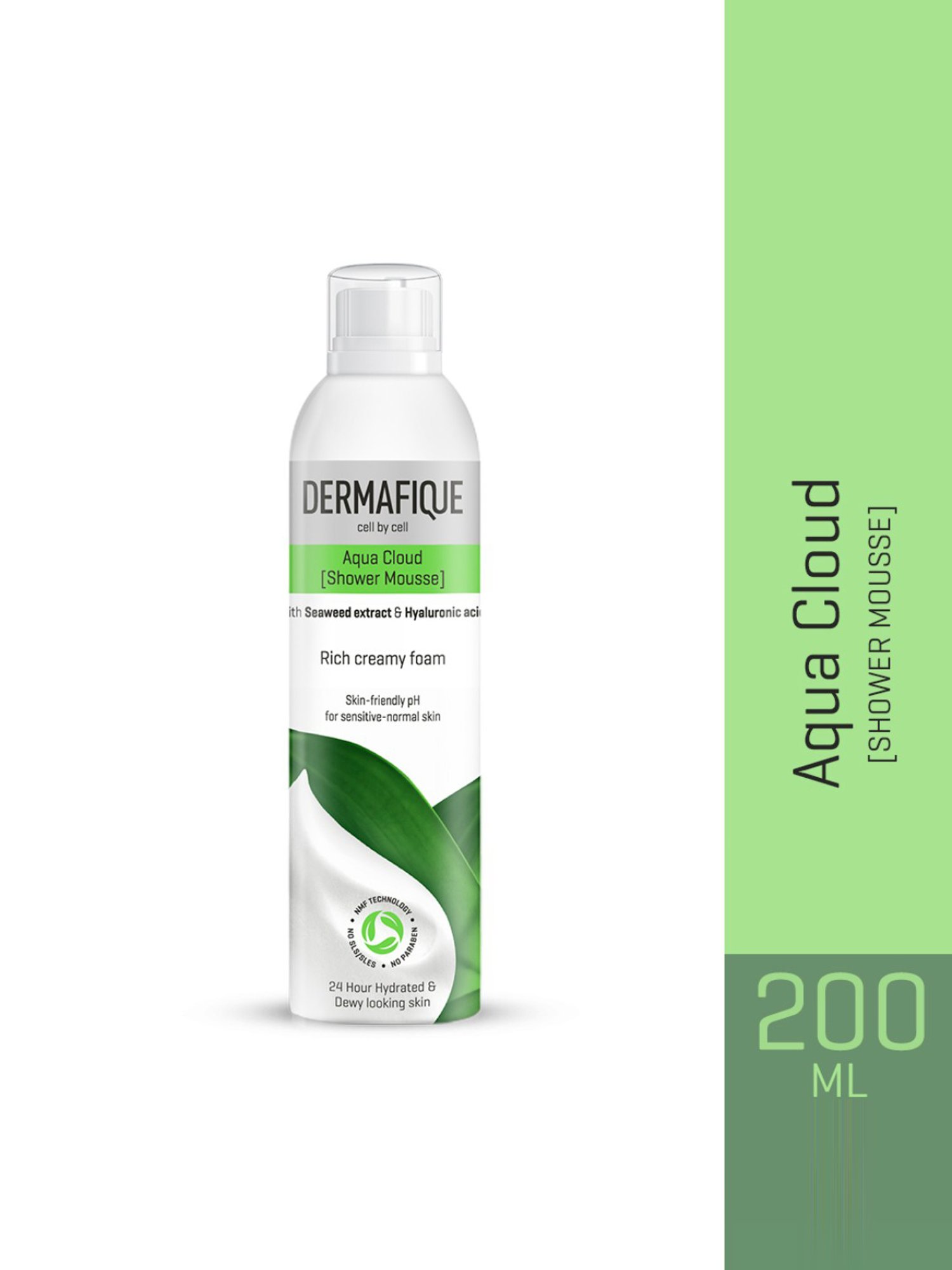 Dermafique Aqua Cloud Shower Mousse - 200 ml