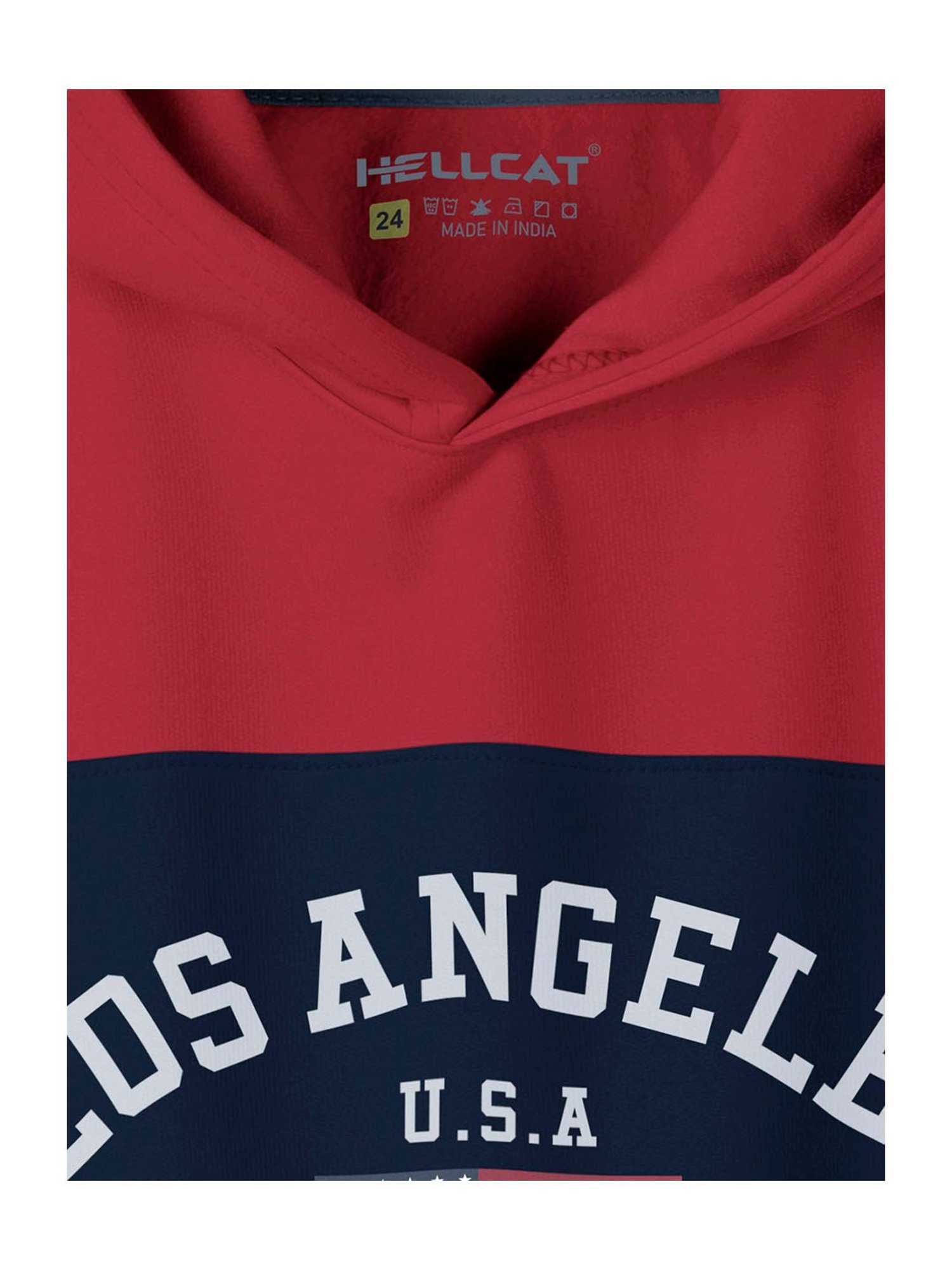 HELLCAT Kids Maroon & Beige Printed Full Sleeves T-Shirt (Pack Of 2)