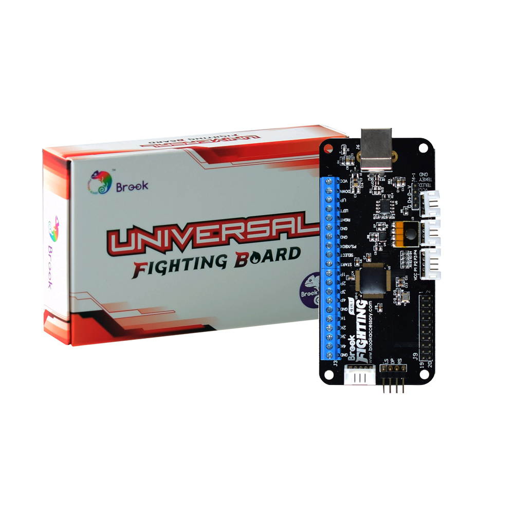 Brook Universal Fighting Board Pin Pre-added for Xbox One 360 PS4 PS3 Wiii U PC