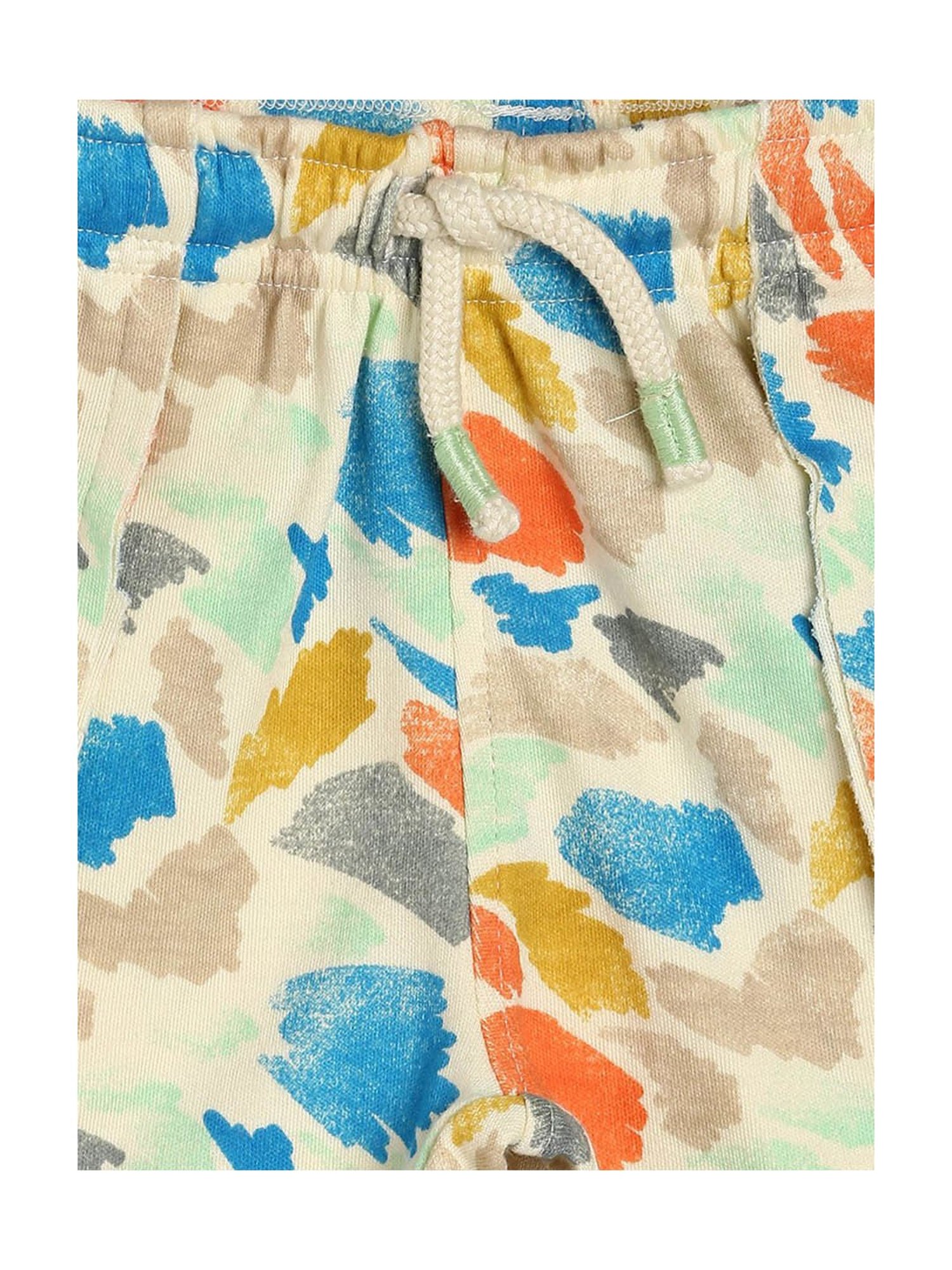 Bumzee Kids Multicolor Printed Shorts (Pack Of 3)