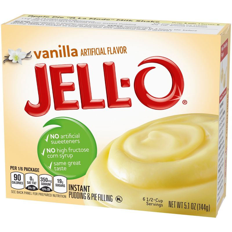 JELL-O Instant Vanilla Pudding & Pie Filling - 5.1oz