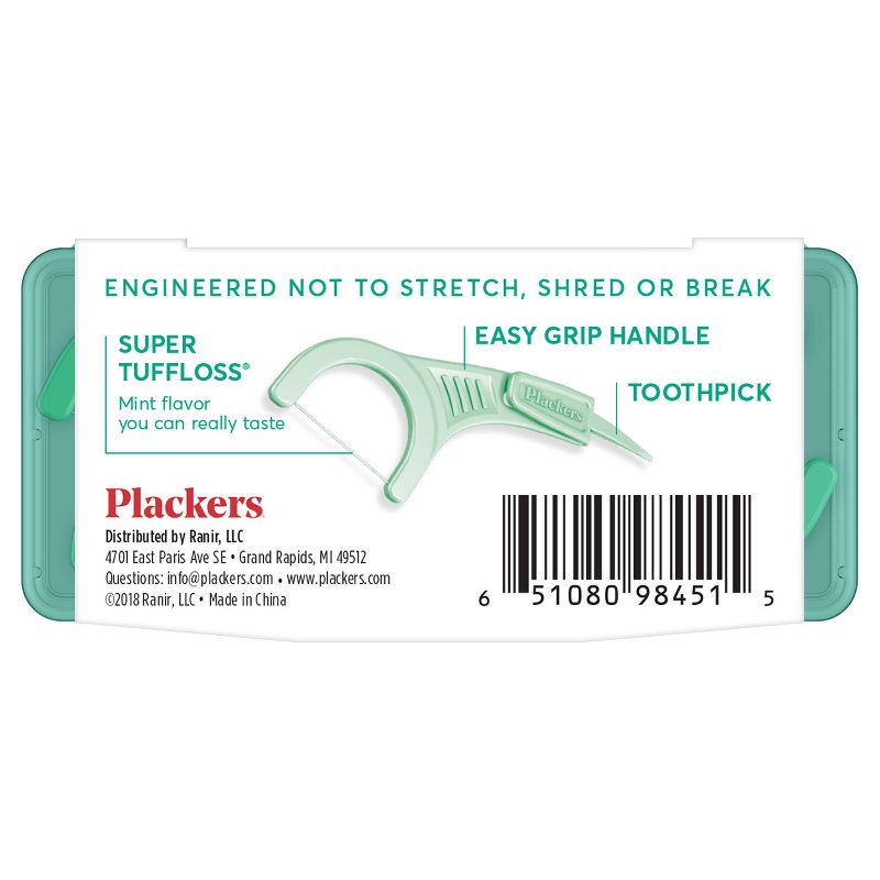 Plackers Flosser- Trial Size- 12ct