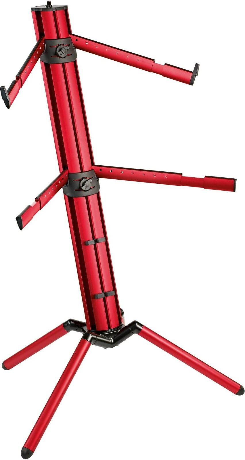 K&M Spider Pro Electronic Keyboard Stand, Red