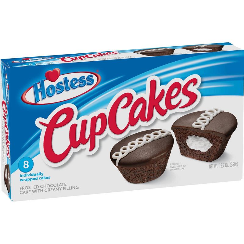 Hostess Chocolate Cup Cakes - 8ct/12.7oz