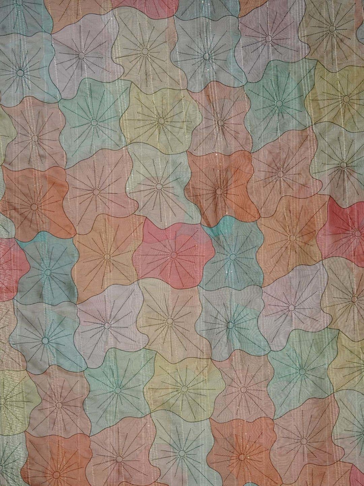 Jaipur Kurti Multicolored Embroidered Unstitched Dress Material