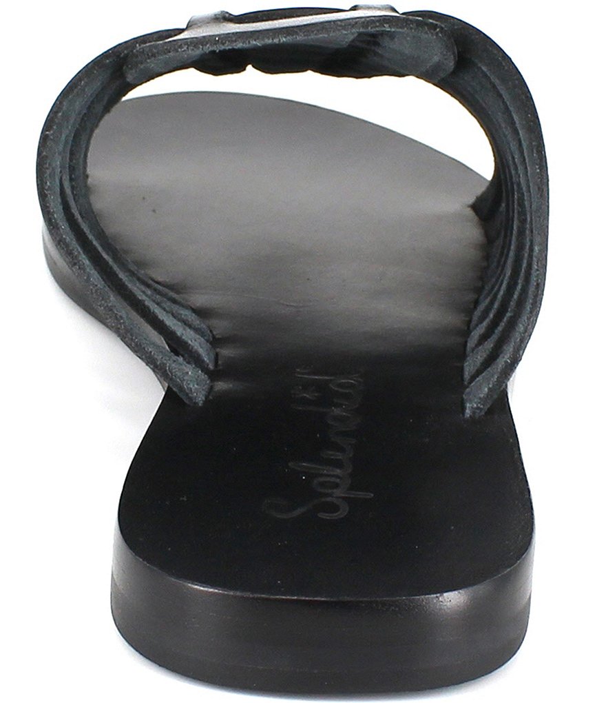 Splendid Talula Leather Huarache Slide Sandals