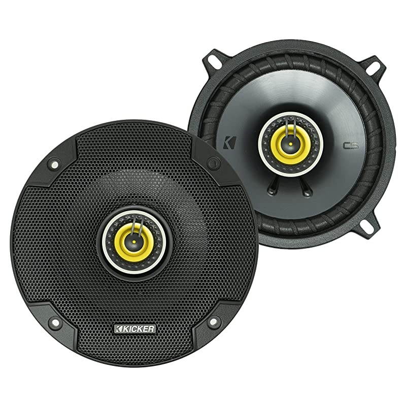 CS Series CSC5 525Inch Car Audio Speaker with Woofers Yellow 2 Pack