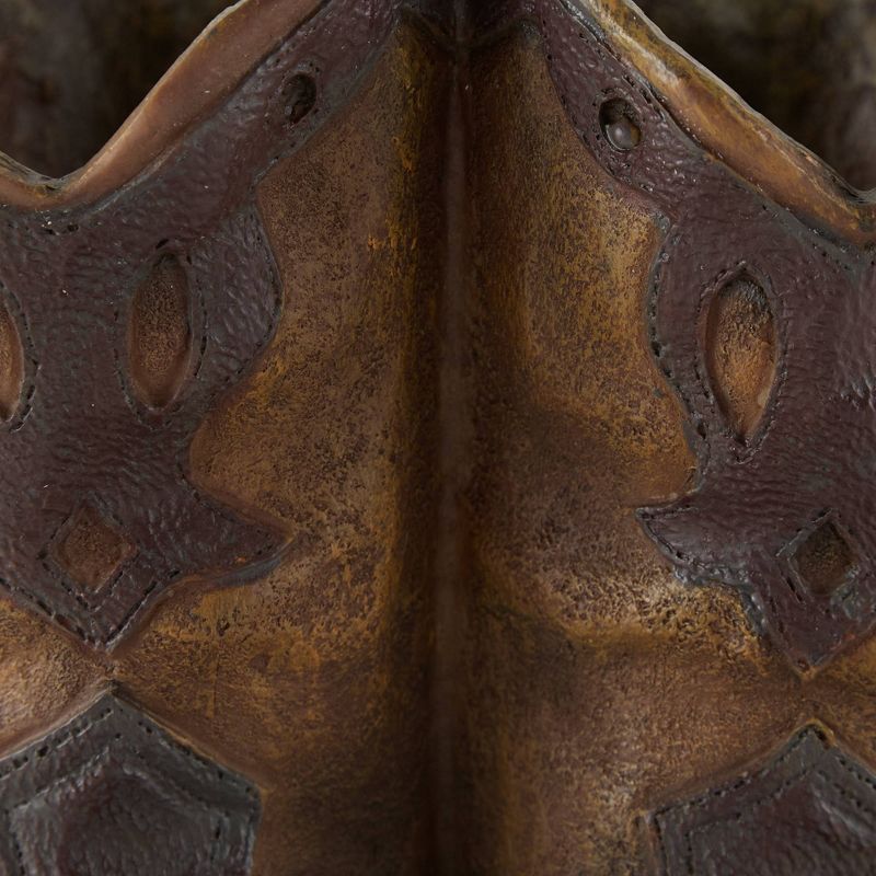 Set of 2 Indoor/Outdoor Polyresin Cowboy Boots Planter - Zings & Thingz