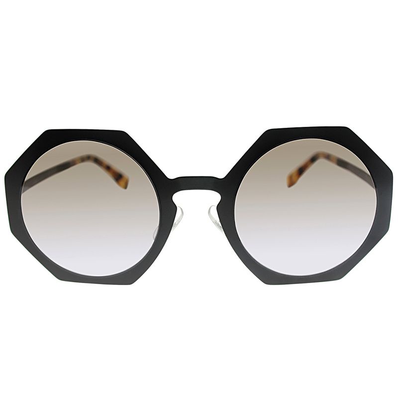 Fendi Facets  2X3 Womens Fashion Sunglasses Semi Matte Brown 51mm