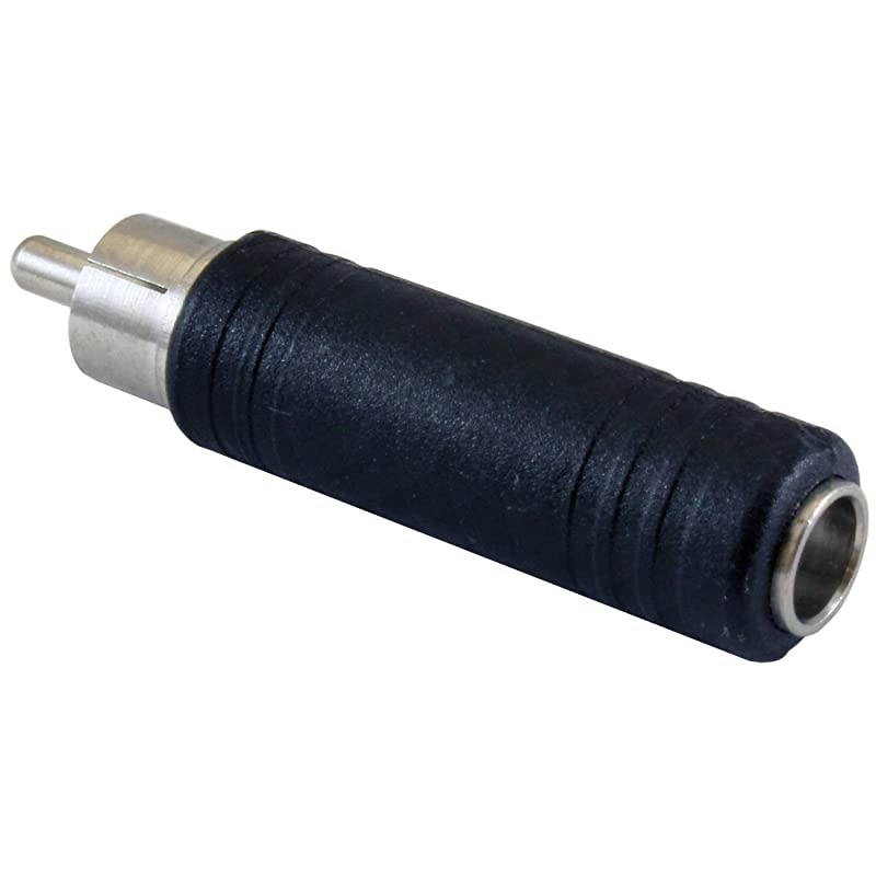 Molded 1/4" Female to RCA Male Adapter - 4 Pack