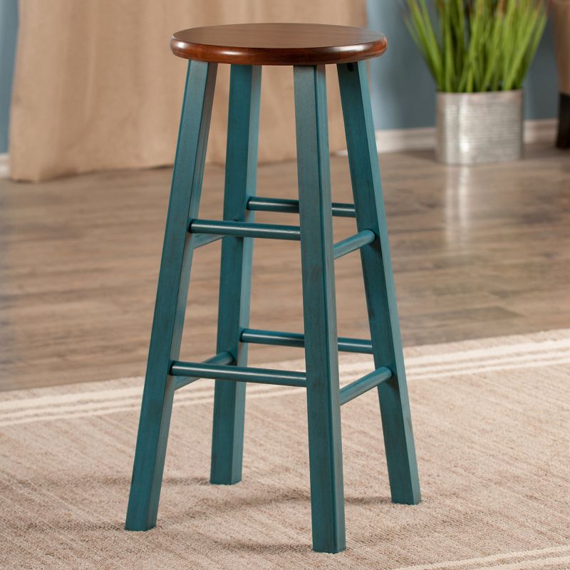 29" Ivy Barstool - Teal - Winsome