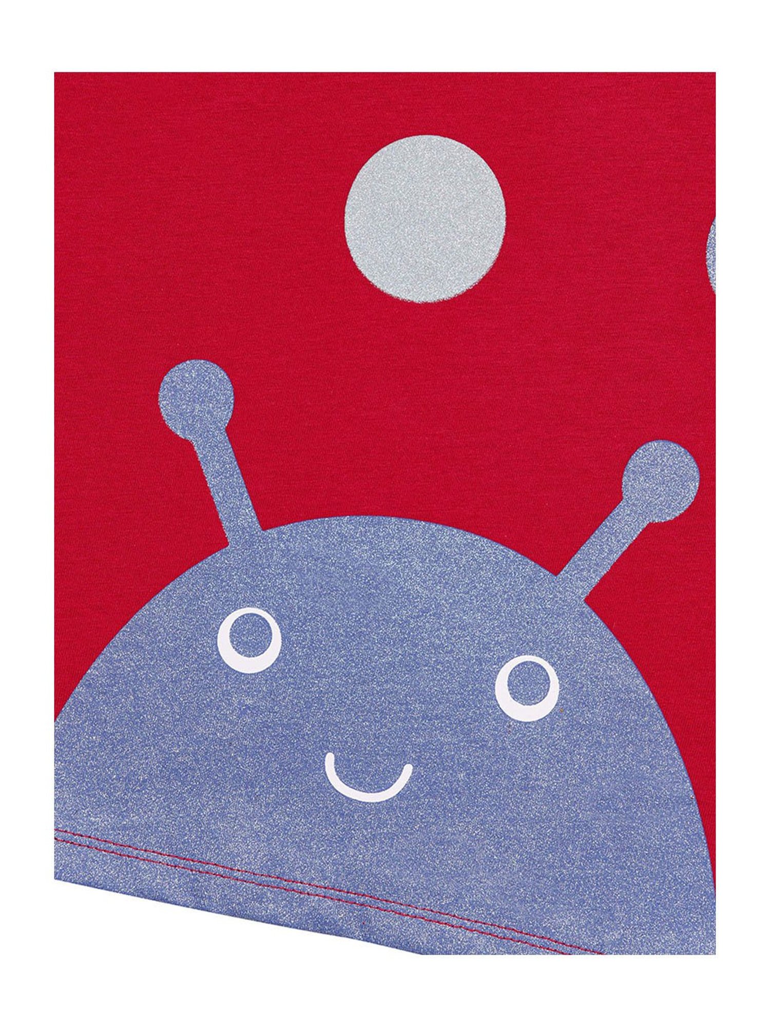 H by Hamleys Girls Maroon Printed T-Shirt