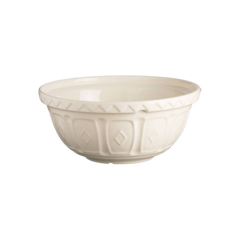 Mason Cash 64oz Earthenware Color Mix Mixing Bowl Cream