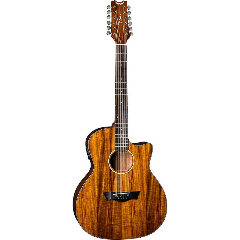 Dean AXS Exotic Cutaway Acoustic-Electric 12-String Guitar Koa