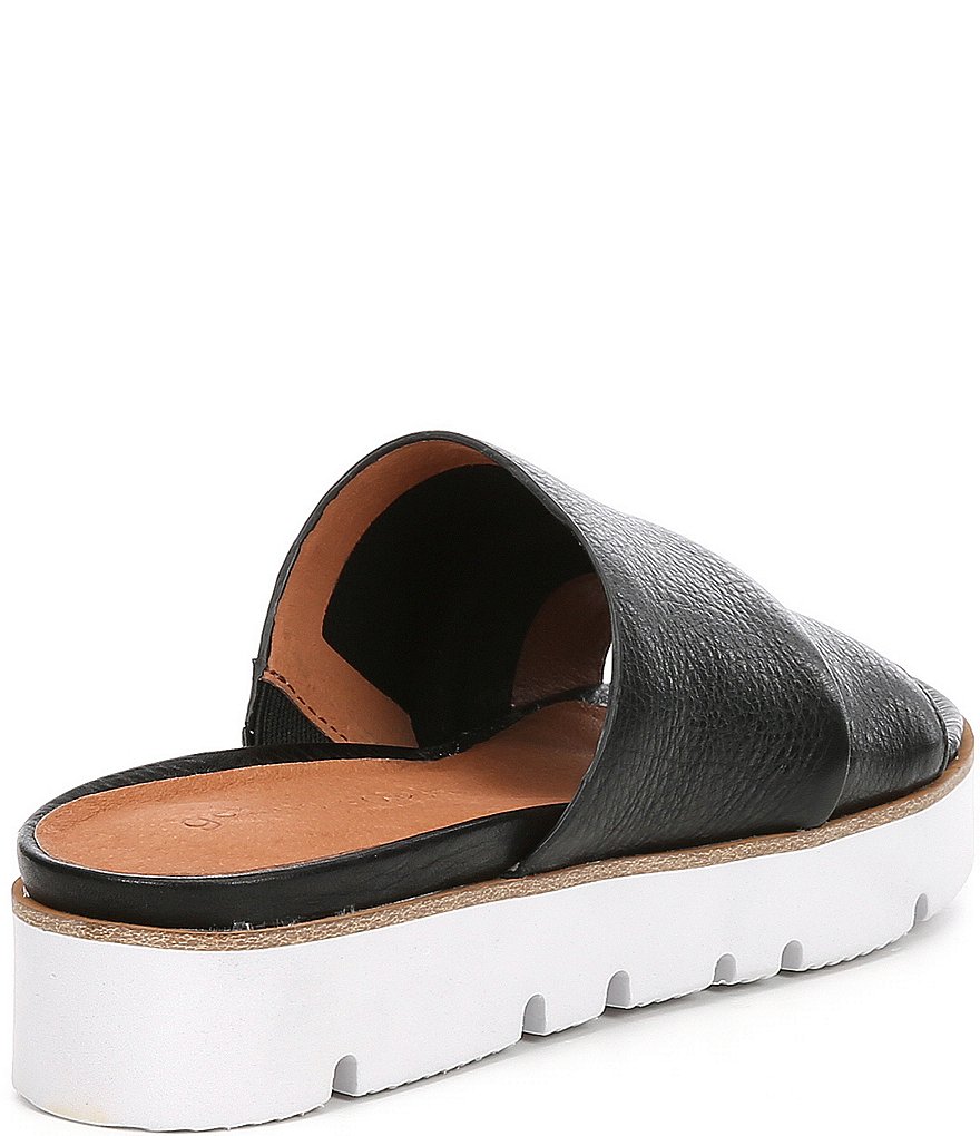 Gentle Souls Lavern Leather Toe Thong Slides