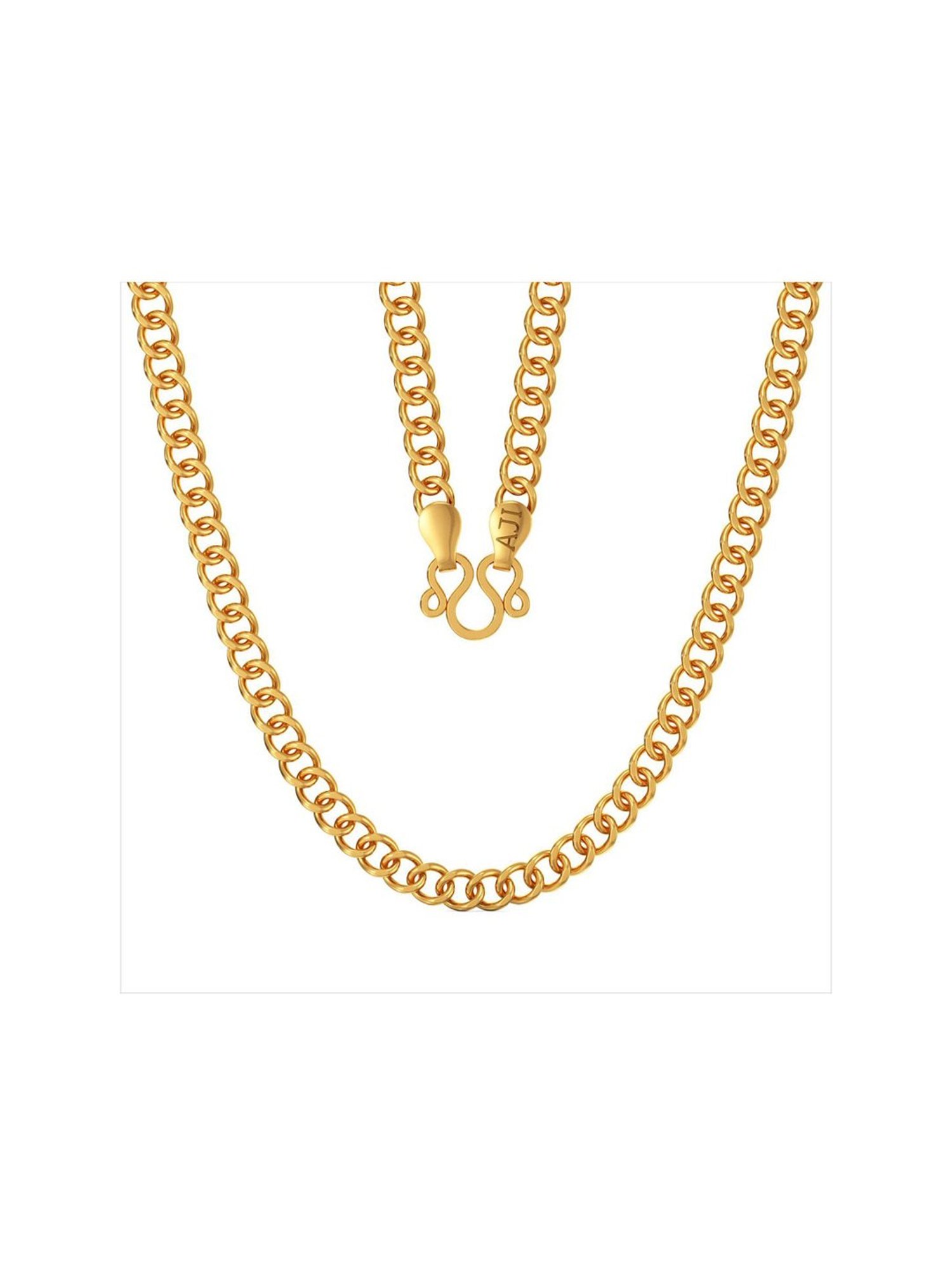 Joyalukkas 22k Men's Gold Curb Chain