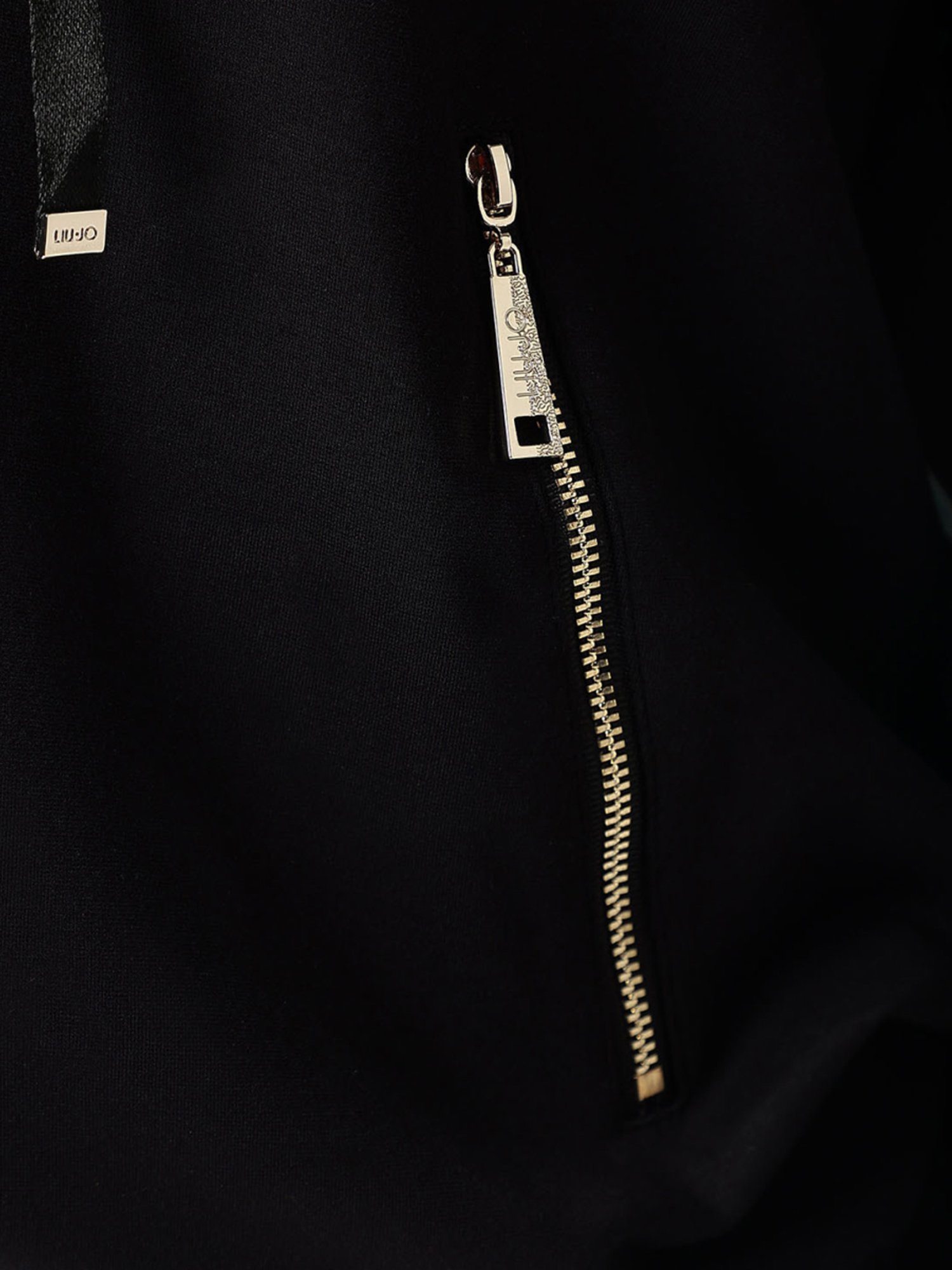 Liu Jo Flower Everglow & Nero Floral Regular Fit Hoodie