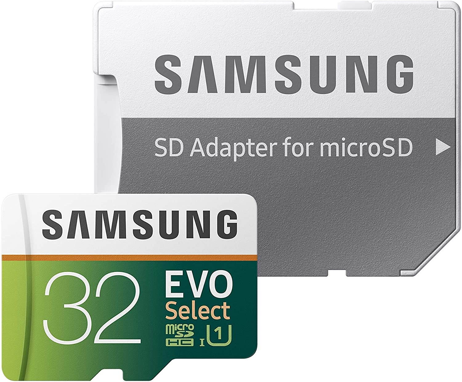 Samsung (MB-ME32GA/AM) 32GB 95MB/s (U1) microSDHC EVO Select Memory Card with Full-Size Adapter