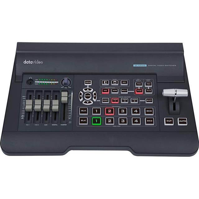 Datavideo SE-500HD 4-Input HDMI 1080p Video Switcher with Built-In Audio Mixer