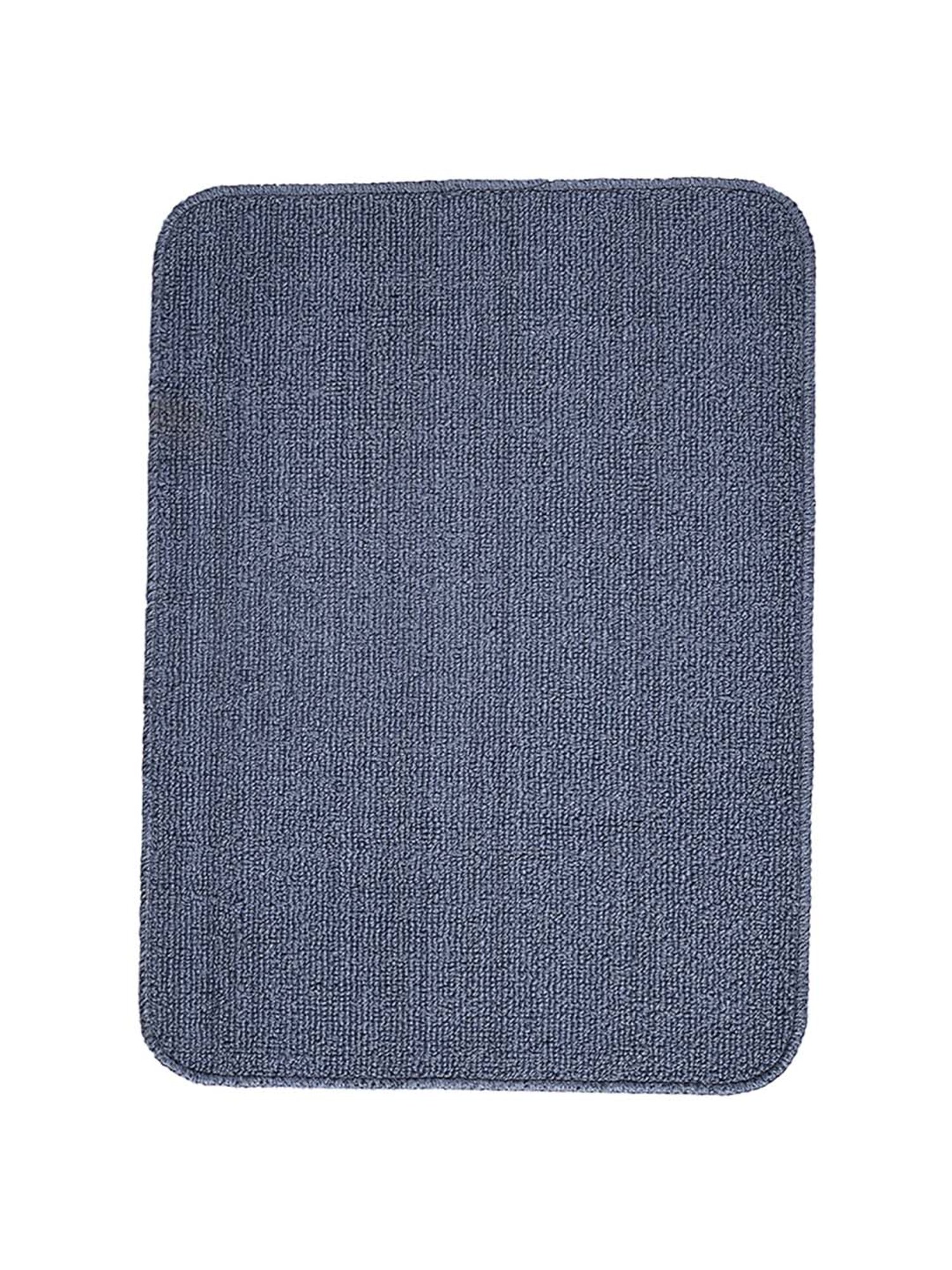 Saral Home Black Jute 1791 GSM Door Mat - Set of 1