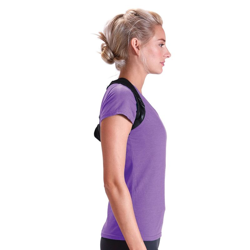 Gaiam Restore Posture Corrector Back Stretcher - Black
