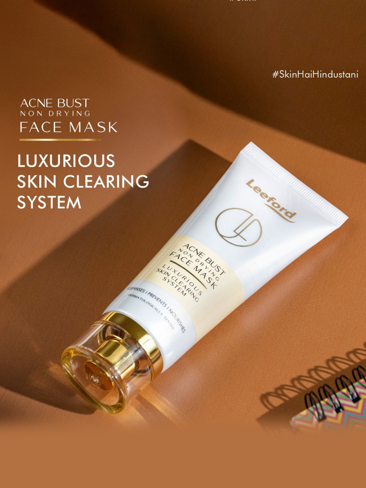 Leeford Acne Bust Non Drying Face Mask - 50 gm