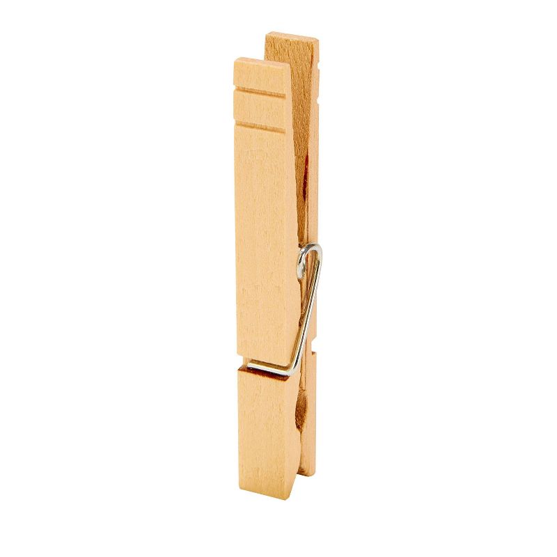 Woolite 100pk Extra Large Wooden Clothespins