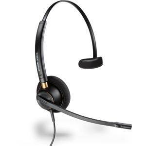 Plantronics Over-The-Head Monaural Corded Headset
