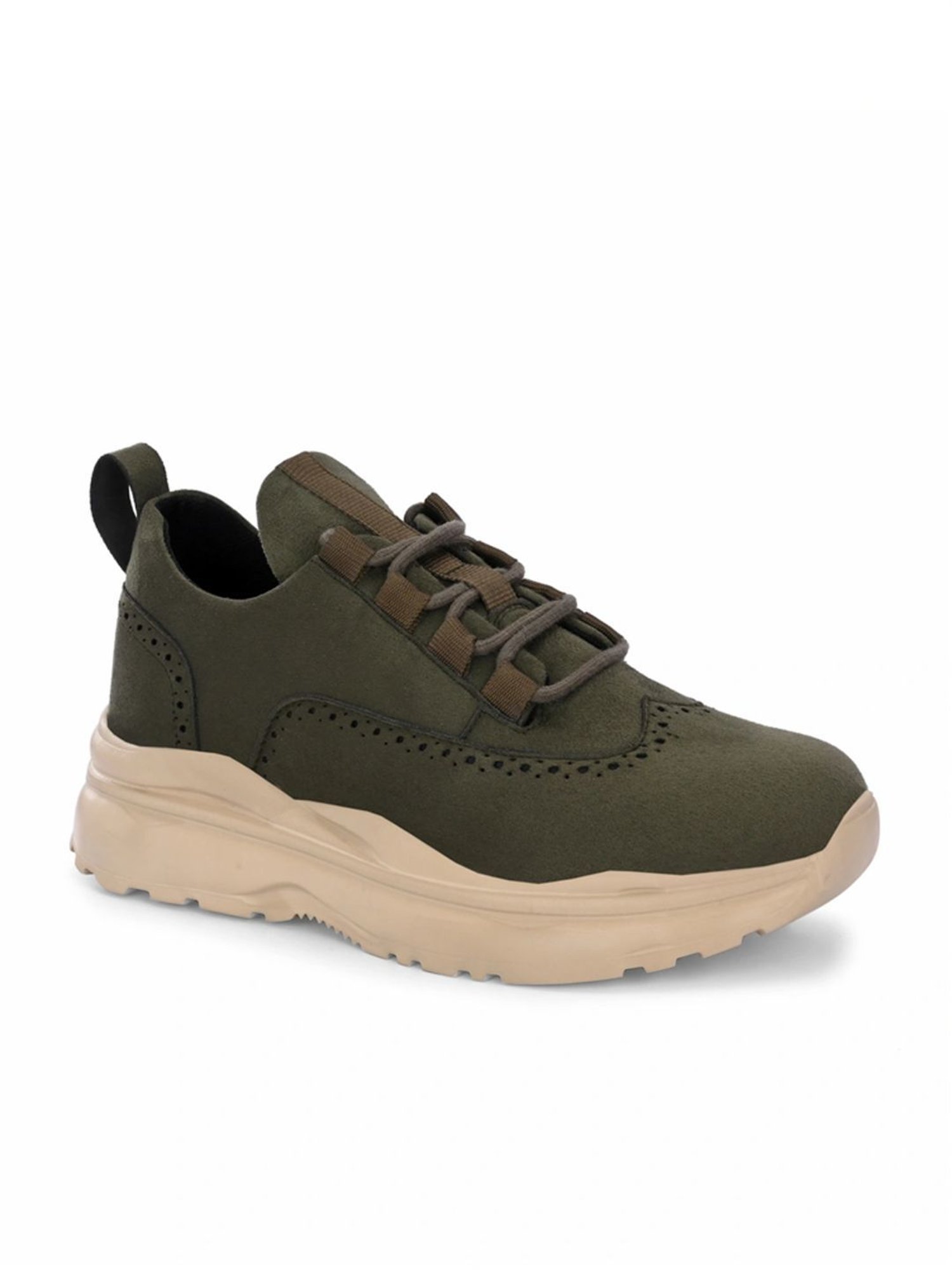 Hoversole Men's Gravity Green Casual Sneakers