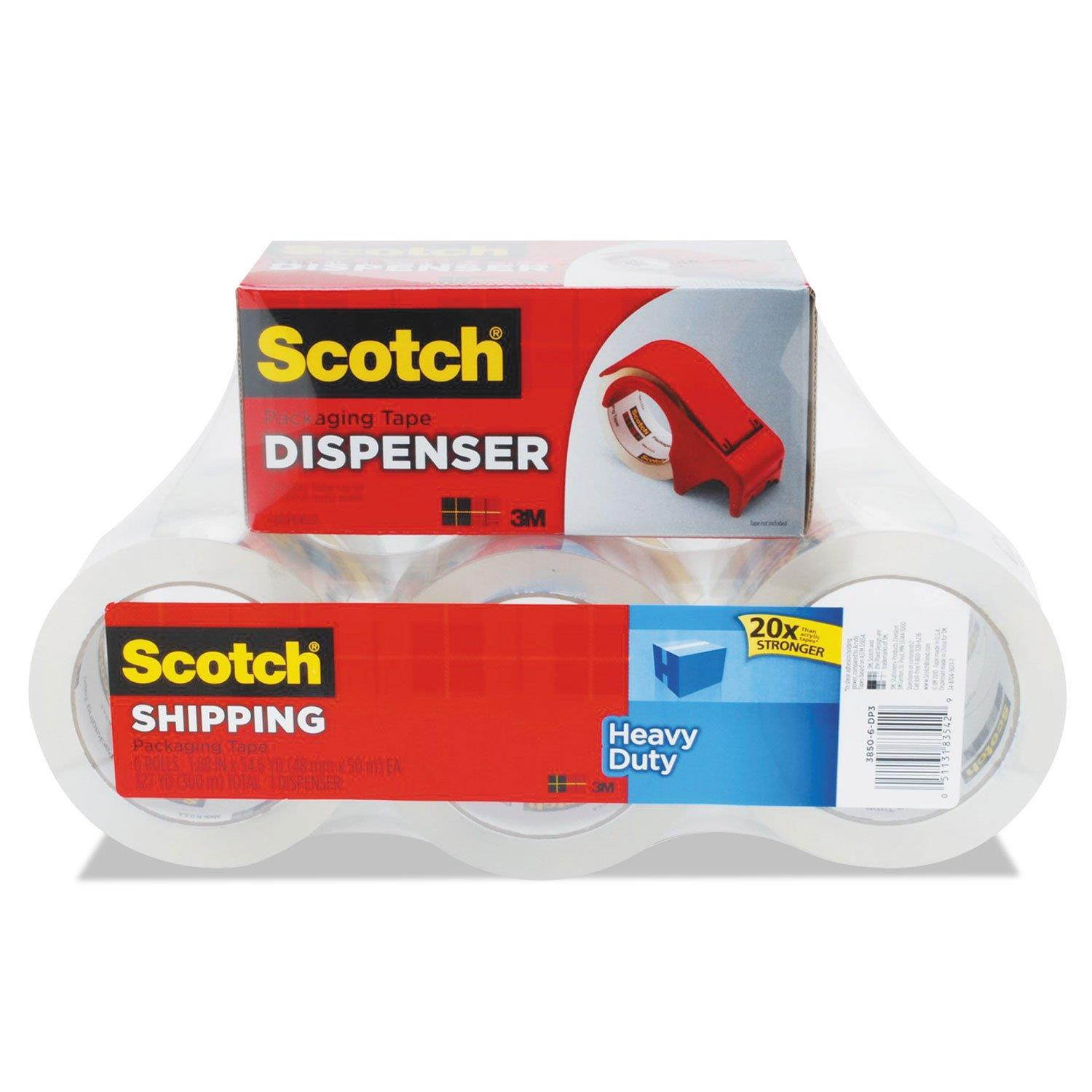 MMM38506DP3 - Scotch 3850 Heavy-Duty Packaging Tape