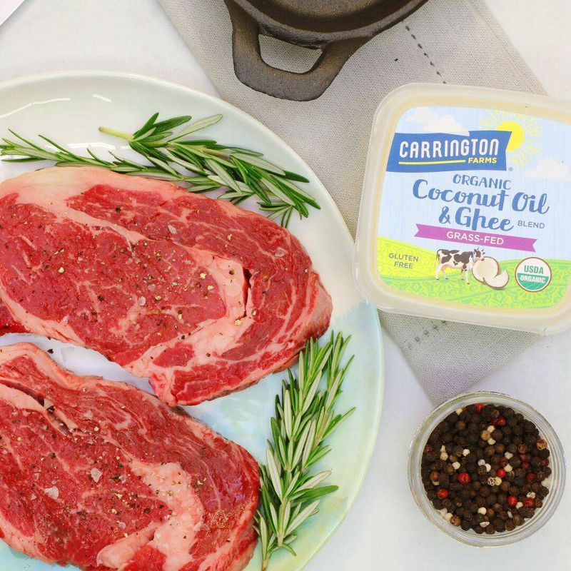 Carrington Farms Organic Coconut Oil and Ghee - 12oz