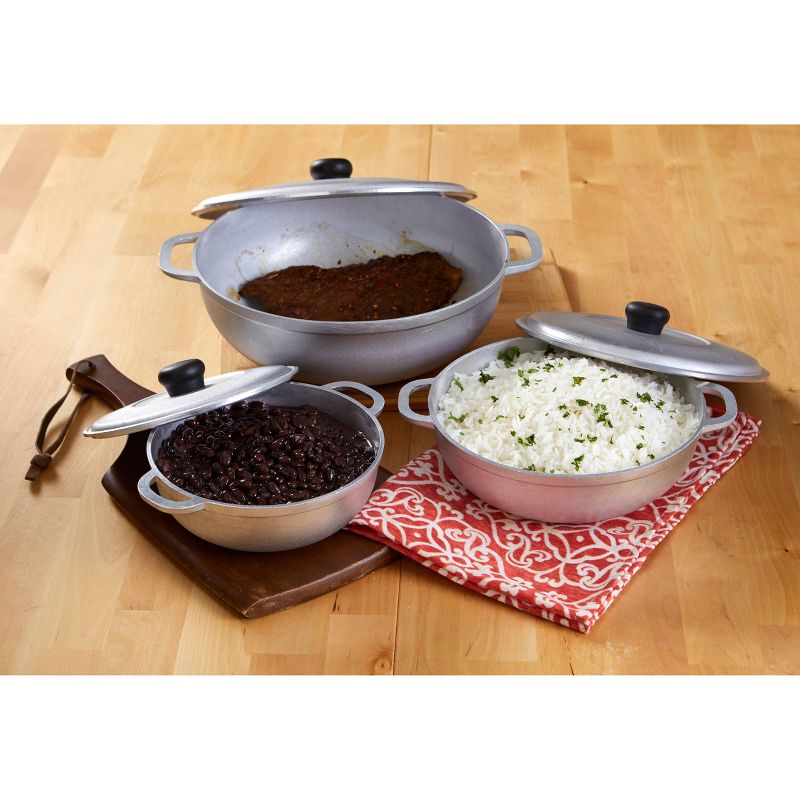 IMUSA 3pc Cast Aluminum Caldero Set