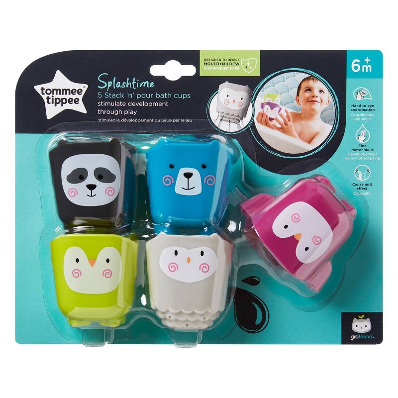 Tommee Tippee Splashtime Stacking Cups Bath Toys