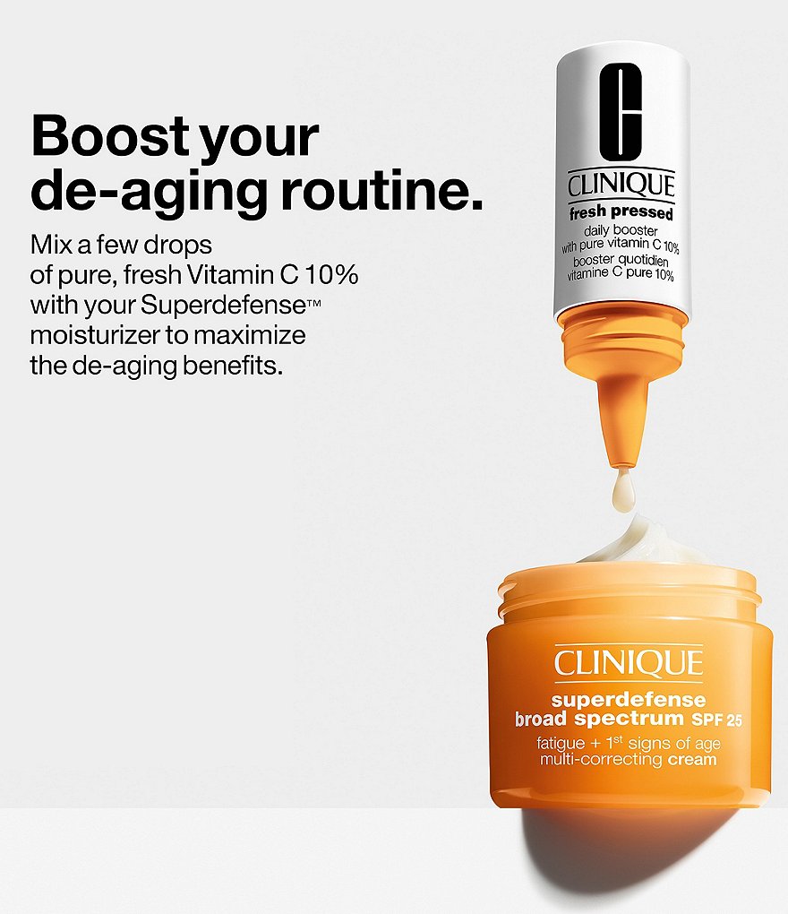 Clinique Superdefense SPF 25 Fatigue + 1st Signs of Age Multi-Correcting Cream for Combination Oily Skin