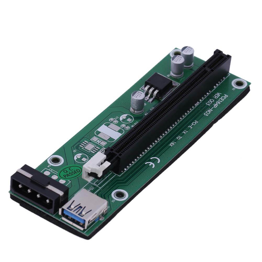 NGFF M.2 to PCI-e 16X Riser SATA to IDE Molex Power USB 3.0 Cable 40cm for Laptop External Video Card EXP GDC Bitcoin Miner
