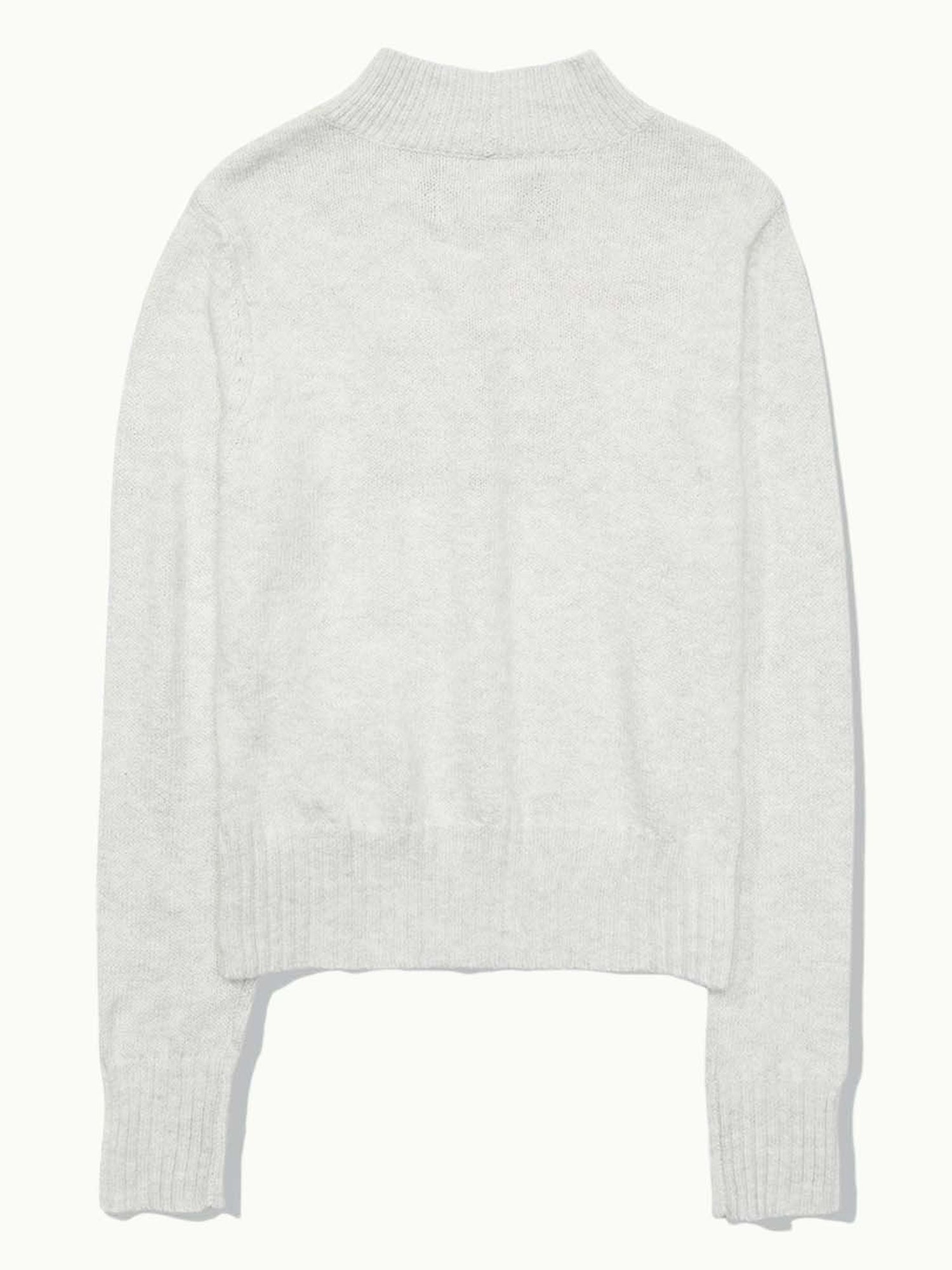 American Eagle Outfitters White Cotton Printed Sweater