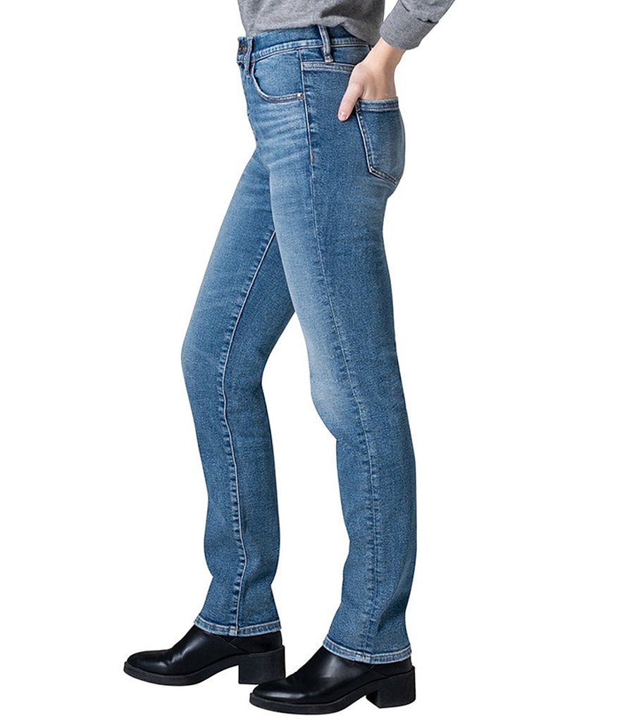 Jag Jeans Valentina High Rise Straight Leg Pull-On Jeans