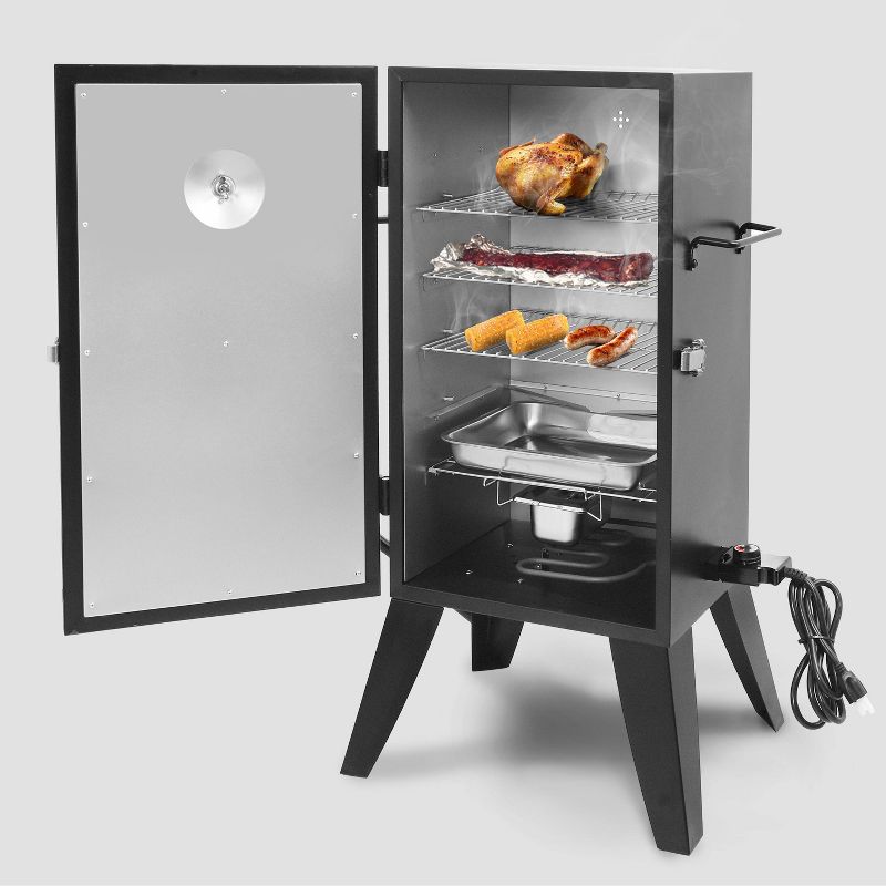 28" Electric Smoker Model SE2801 Black - Royal Gourmet