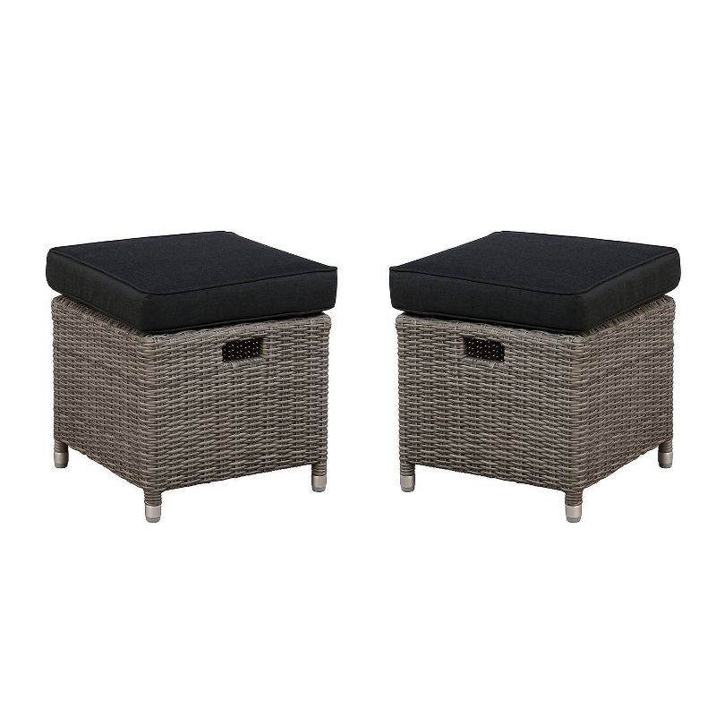 Monaco 4pc Set - Gray - Alaterre Furniture