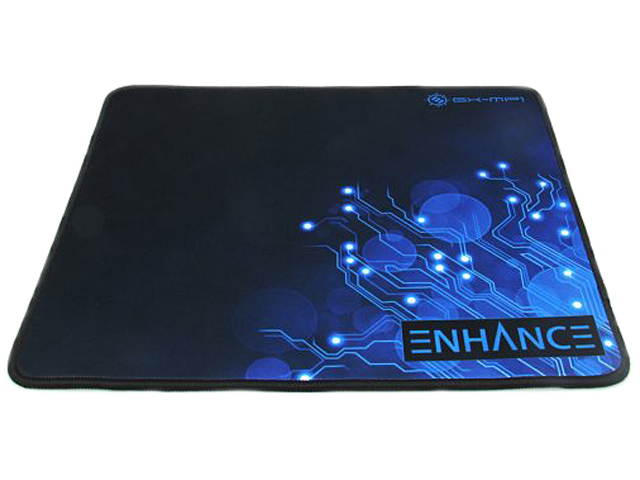 ENHANCE Pro Gaming Mouse Pad Extended Red - Precision Tracking Surface, Non-Slip Base and Anti-Fray Stitching