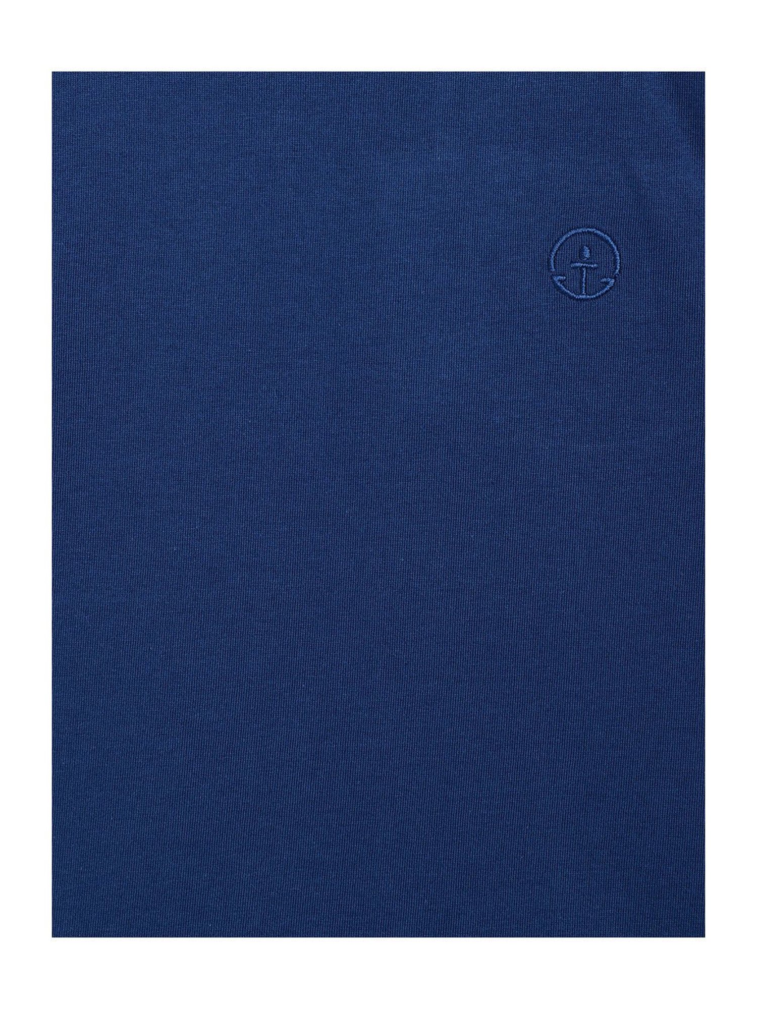 Campana Rust & Blue Solid T-Shirt (Pack Of 2)