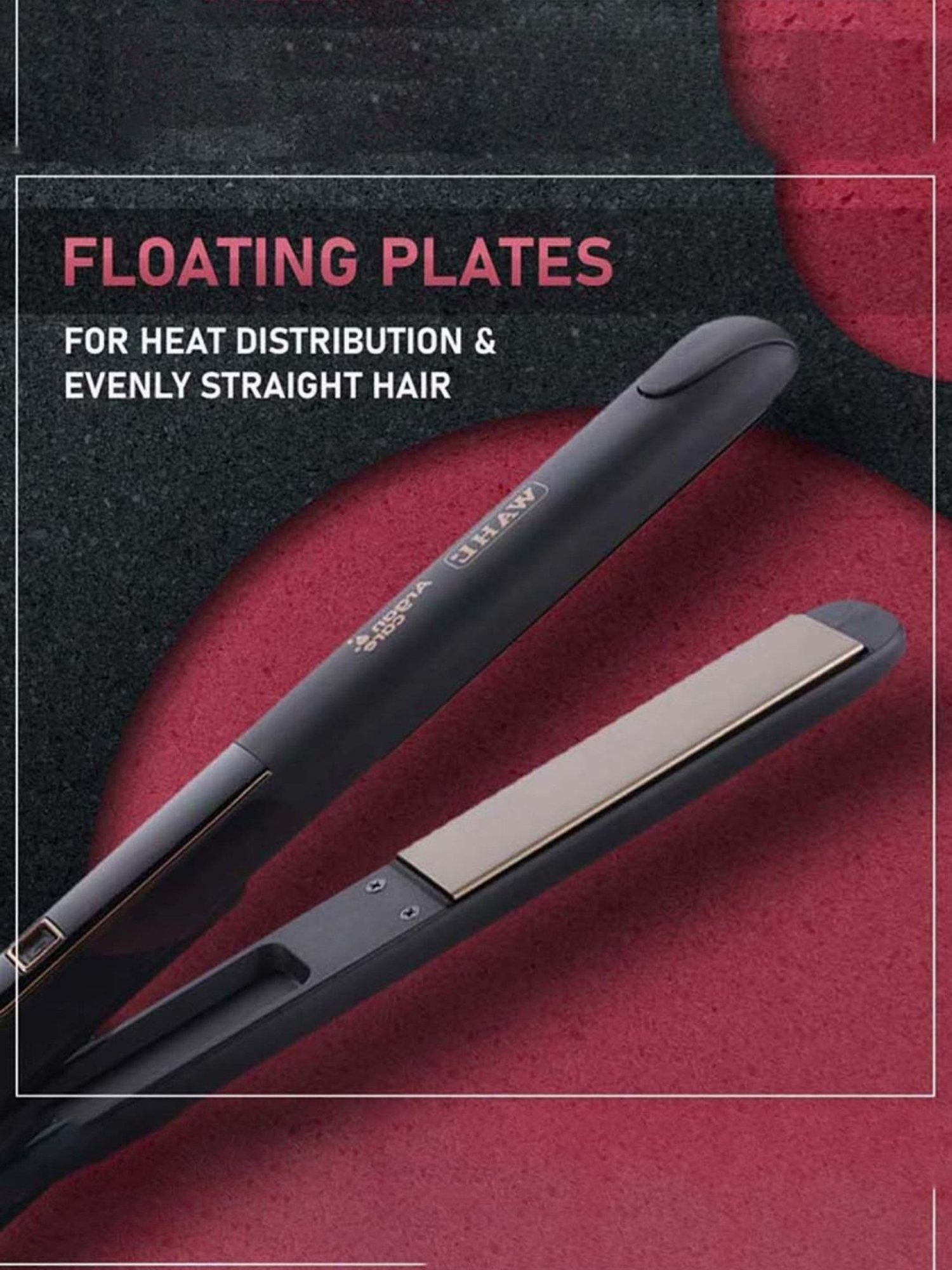 Wahl ArganCare WCHS6-1524 Hair Straightener (Black)