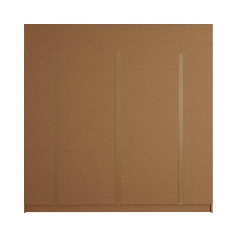 Eldridge Freestanding Wardrobe Maple Cream - Manhattan Comfort
