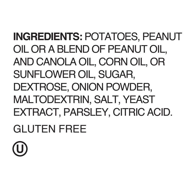 Zapp's New Orleans Kettle Style Sweet Creole Onion Kettle Chips - 5oz