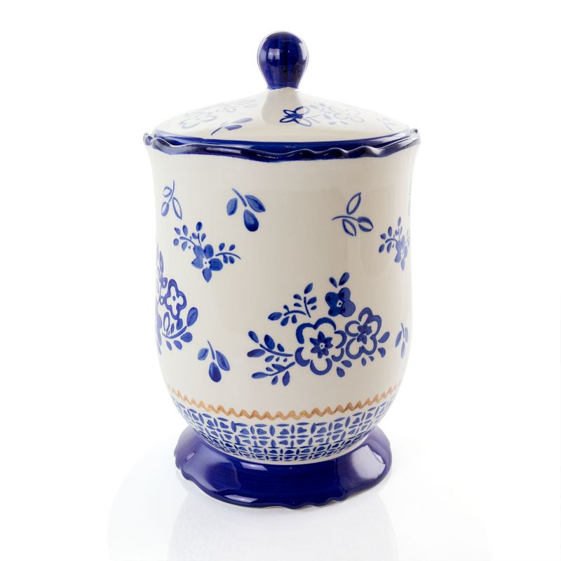 Meritage Botany Ceramic Cookie Jar with Lid