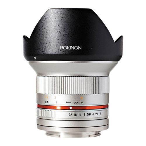 Rokinon 12mm f/2.0 Ultra Wide Angle Lens (Silver) (for Olympus/Panasonic Micro 4/3 Camera)