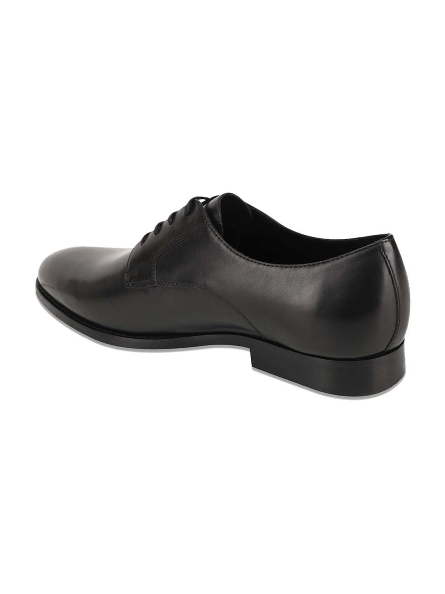 Geox Men's Black Derby Shoes